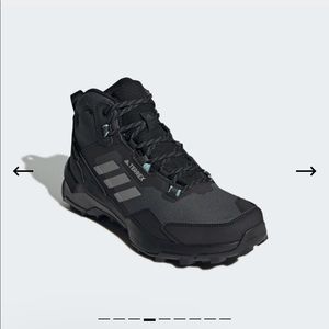 Womens Adidas Terrex AX4 Mid Gore-Tex Hiking Shoe Boot size 7.5